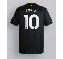 Manchester United Matheus Cunha #10 Koszulka Trzecia 2025-26 Krótki Rękaw